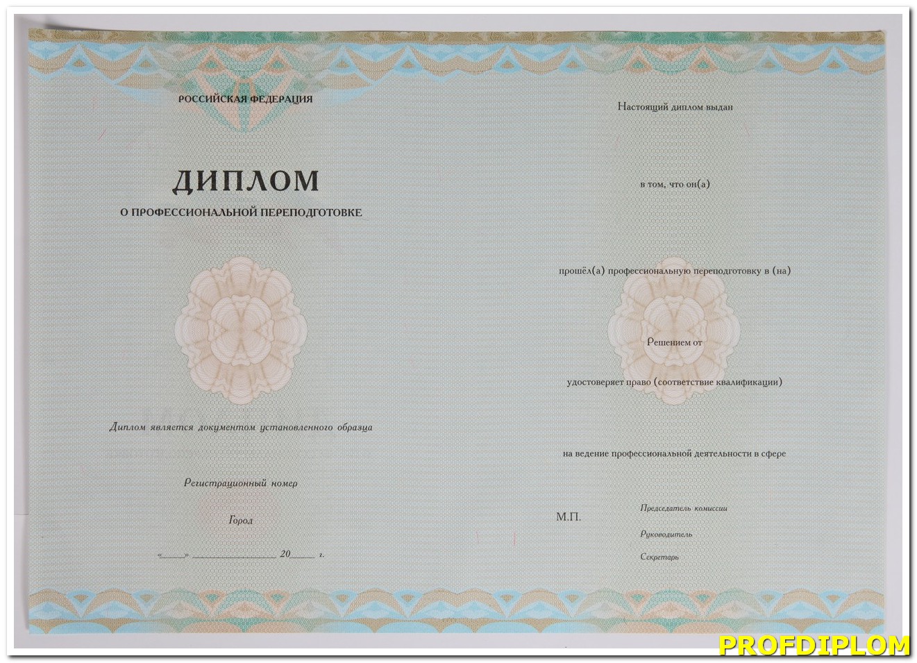 Диплом о проф. переподготовке 2013